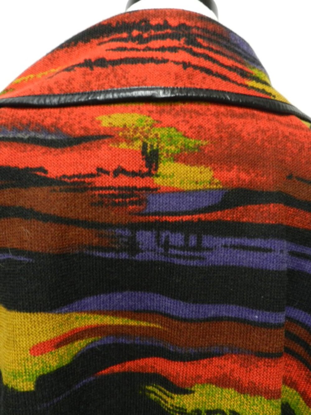 Ali Miles Southwestern Aztec Blanket Sweater Cover UP Jacket Size Large Size 1X - Picture 8 of 10